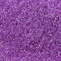 MIYUKIデリカビーズ  シリンダー  日本製シードビーズ  11/0  （db0073)マゼンタのクリスタルアブ  1.3x1.6mm  穴：0.8mm  約20000個/袋  100 G /袋&nbsp;SEED-J020-DB0073
