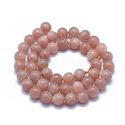 Natural Orange Sunstone Beads Strands&nbsp;G-D0013-76B