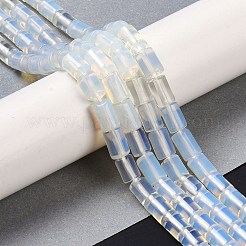 オパールビーズ連売り  コラム  7.5~8.5x5~6mm  穴：1mm  約45~46個/連  14.69~15.04インチ（37.3~38.2cm）&nbsp;G-C128-A39-01
