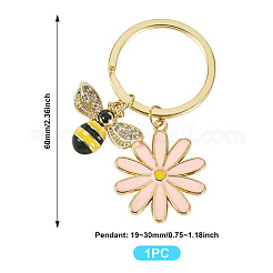 Alloy Enamel Keychains&nbsp;KEYC-TADJ00002
