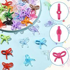 50Pcs Transparent Acrylic Beads&nbsp;TACR-FS0001-71