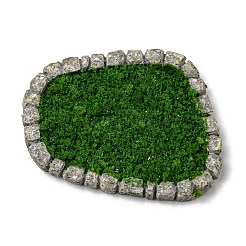 樹脂芝生ディスプレイ装飾  マイクロランドスケープガーデンの装飾  グリーン  48x37.5x5mm&nbsp;RESI-G070-03J