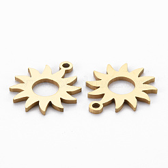 Ion Plating(IP) 201 Stainless Steel Pendants&nbsp;STAS-Q240-068G