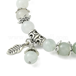 Natural Quartz Bead Stretch Bracelets&nbsp;BJEW-TA00400