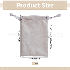 Velvet Jewelry Pouches Bags&nbsp;TP-WH0012-06A