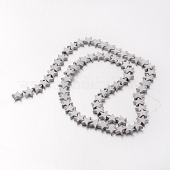 Electroplate Non-magnetic Synthetic Hematite Bead Strands&nbsp;G-F300-24C-F01