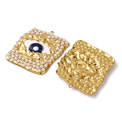 304 Stainless Steel Enamel Pendants&nbsp;STAS-L299-04G