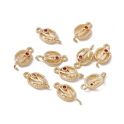 Brass Connector Charms&nbsp;KK-A171-24G