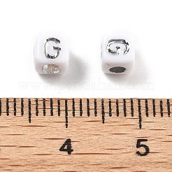 Opaque Acrylic Beads&nbsp;OACR-D282-06G