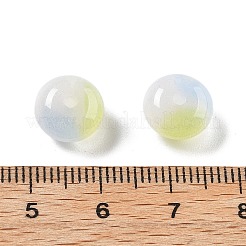 Two Tone Transparent Resin Beads&nbsp;RESI-S013-01D