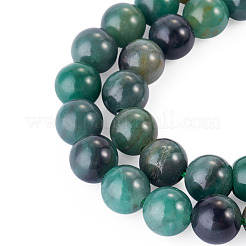 1Strand Natural African Jade Beads Strands&nbsp;G-TA0003-50C