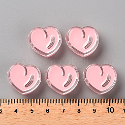 Transparent Enamel Acrylic Beads&nbsp;X-TACR-S155-004E