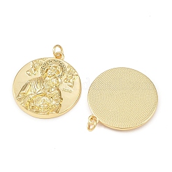 Brass Pendants&nbsp;KK-P339-01C-G
