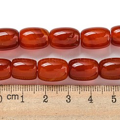 Natural Banded Agate/Striped Agate Beads Strands&nbsp;G-A223-D12-01B