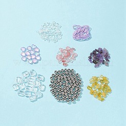 DIY Stretch Bracelet Making Kit&nbsp;DIY-FS0003-86