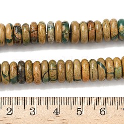 Natural Verdite Stone Beads Strands&nbsp;G-B155-B05-4x10mm
