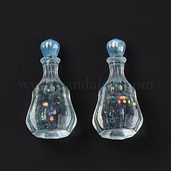 Dummy Bottle Transparent Resin Cabochon&nbsp;LS-RESI-E025-06C