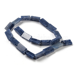 Dyed & Heated Natural Blue Aventurine Beads Strands&nbsp;G-M420-G08-01