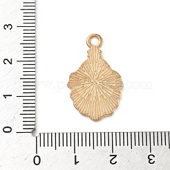 クリスマステーマの合金ラインストーンペンダント  エナメルスタイル  ゴールドカラー  サンタクロース  24x15x2.5mm  穴：2mm&nbsp;PALLOY-P313-02E-G