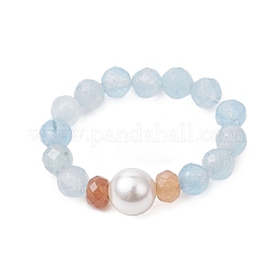 White Jade Jewerly Sets&nbsp;SJEW-JS01338