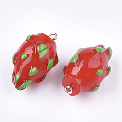 Resin Pendants&nbsp;LS-RESI-T028-44
