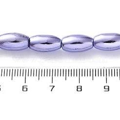 Electroplated Synthetic Non-magnetic Hematite Beads Strands&nbsp;G-C248-J01-8x12mm