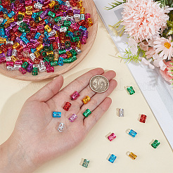 300Pcs Aluminum Dreadlocks Beads Hair Decoration&nbsp;ALUM-PA0001-03