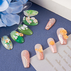 6Pcs 6 Styles DIY Flower & Animal & Heart Shape Nail Art Ornament Silicone Molds&nbsp;DIY-TA0004-22