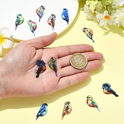 6 Sets 6 Styles Epoxy Resin Pendants&nbsp;RESI-YW0006-38