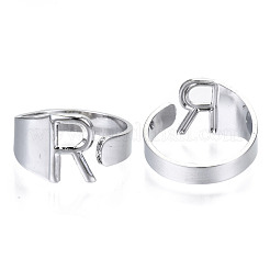 Alloy Cuff Finger Rings&nbsp;RJEW-S038-195R-P-NR
