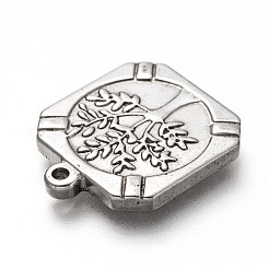 Non-Tarnish 304 Stainless Steel Pendants&nbsp;LS-STAS-I170-29P