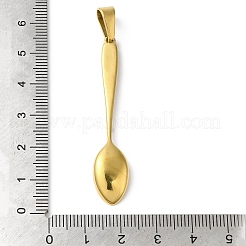 PVD Vacuum Plating 304 Stainless Steel Big Pendants&nbsp;STAS-B069-01G-01