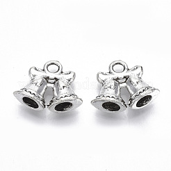 Tibetan Style Alloy Pendants&nbsp;TIBE-N010-27AS-RS