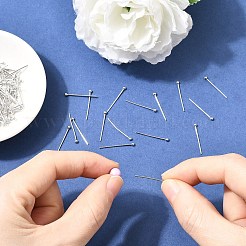 シェグレース真鍮ボールヘッドピン  カドミウムフリー＆ニッケルフリー＆鉛フリー  プラチナメッキ  19~21.5x0.7mm  21ゲージ  ヘッド：2mm&nbsp;XGR0086P-28P