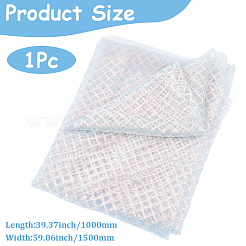 1M Polyester & PVC Sequined Mesh Fabric&nbsp;DIY-CY0003-54C