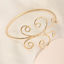 Alloy Arm Cuff Bangles&nbsp;WGA5578-02