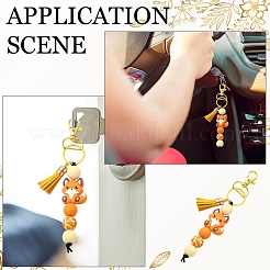 Silicone Pendant Decorations&nbsp;HJEW-YW00451-02