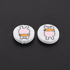 Handmade Polymer Clay Cabochons&nbsp;CLAY-N006-101