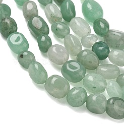 Natural Green Aventurine Beads Strands&nbsp;G-C286-A14