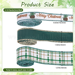 6 Rolls Polyester Ribbons&nbsp;OCOR-GF0005-43B