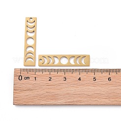 201 Stainless Steel Pendants&nbsp;STAS-S105-LA393-2