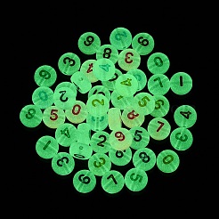 Luminous Transparent Acrylic Beads&nbsp;TACR-Q013-06B