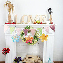 Unfinished Wood Flower Pendants&nbsp;AJEW-WH0270-733