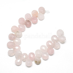 Natural Rose Quartz Gemstone Beads Strands&nbsp;X-G-T006-13
