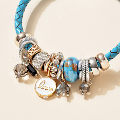 Faux Leather European Bracelets&nbsp;FS-WG51552-01