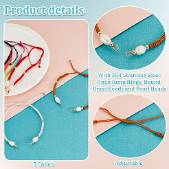 Braided Nylon Cord Bracelet Making&nbsp;AJEW-PH0012-22A