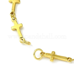 304 Stainless Steel Cross Link Chains Bracelet Making&nbsp;AJEW-TA00006