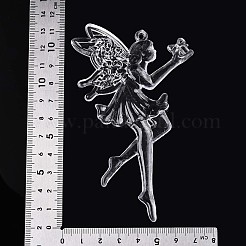 Transparent Plastic Big Pendants&nbsp;KY-T042-05