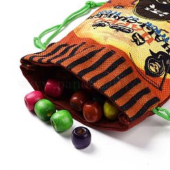 Halloween Cotton Cloth Storage Pouches&nbsp;ABAG-A005-01E
