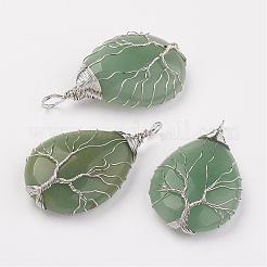 Natural & Synthetic Mixed Stone Big Pendants&nbsp;G-G956-A-FF